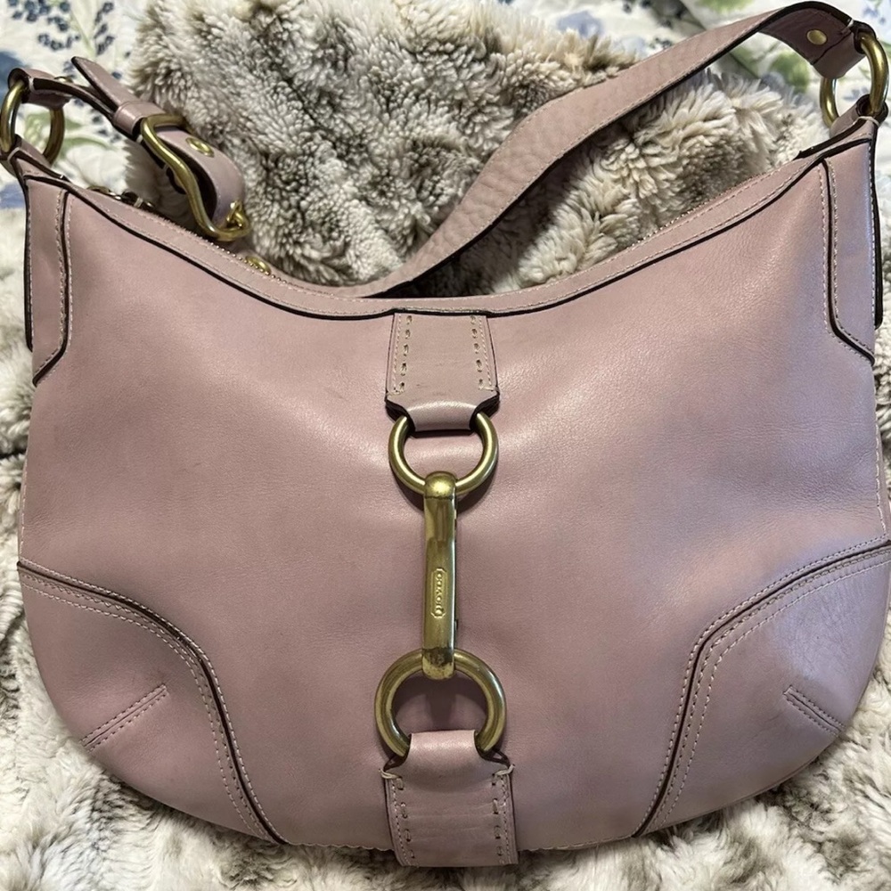 Coach Leather Hampton Hobo